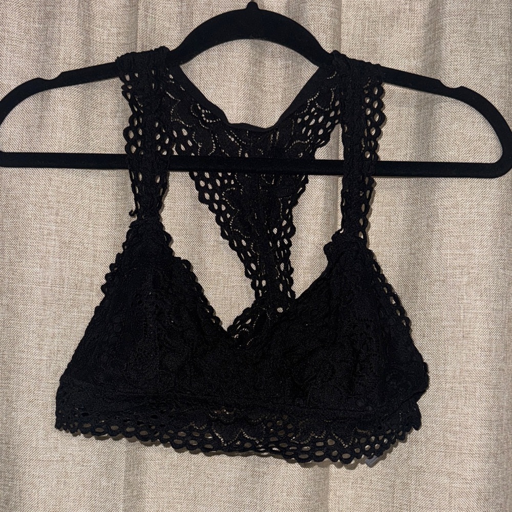 Aerie Black Lace Bralette